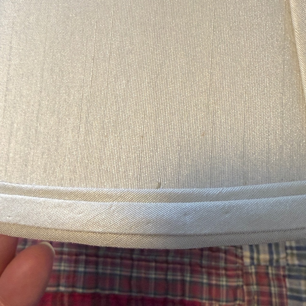 Cream Lampshades (set of two) - Picture 5 of 6